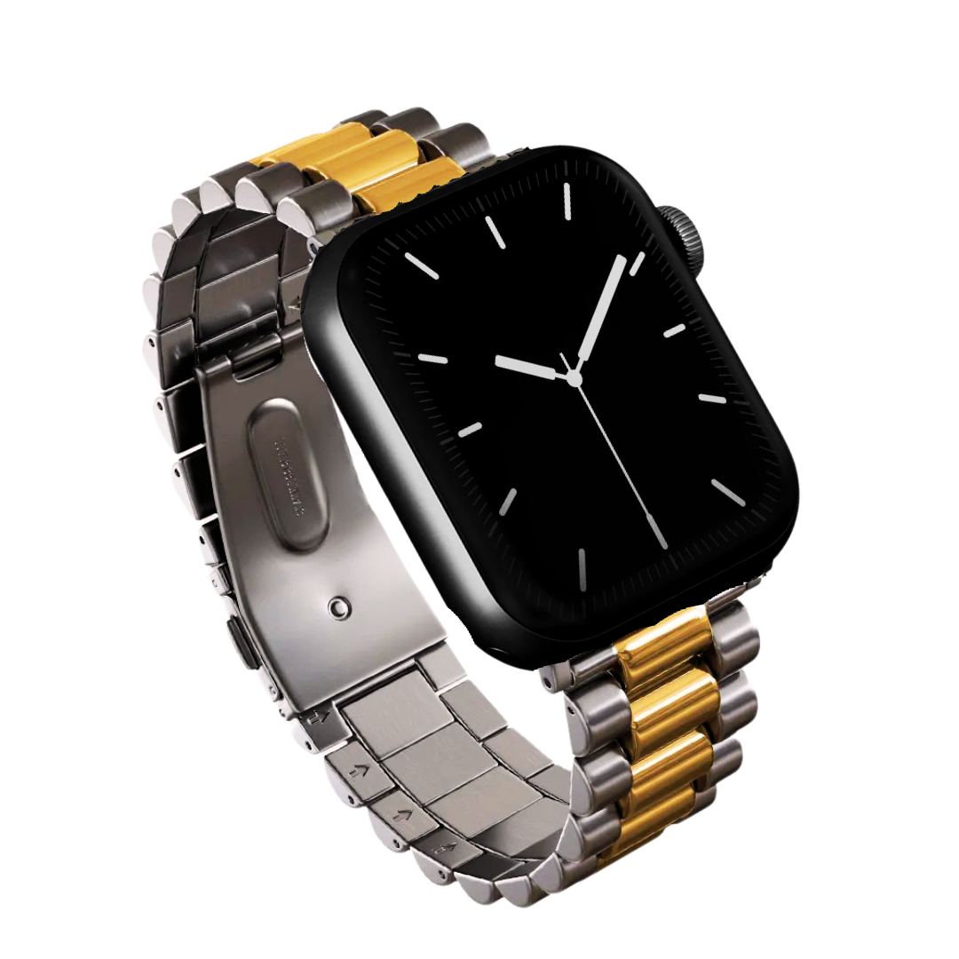 Apple Smartwatch Series 10 with Rolex Strap double tone for Men And Women