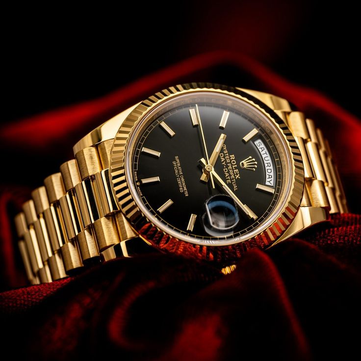 Rolex- Datejust Double Tone Black dial Master A-quartz movement