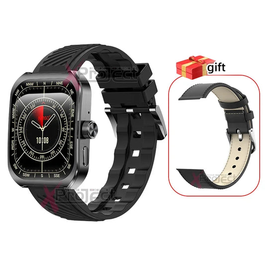 Z88 Pro Smart Watch Imported silicone and leather strap