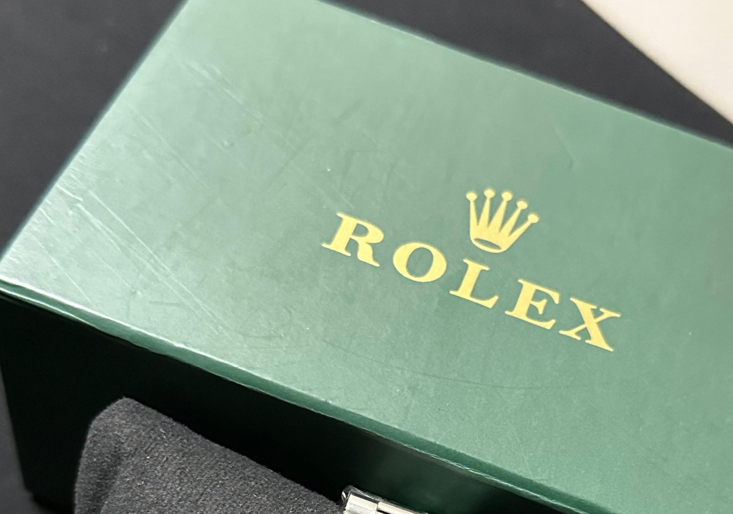 Rolex- Datejust Double Tone Black dial Master A-quartz movement