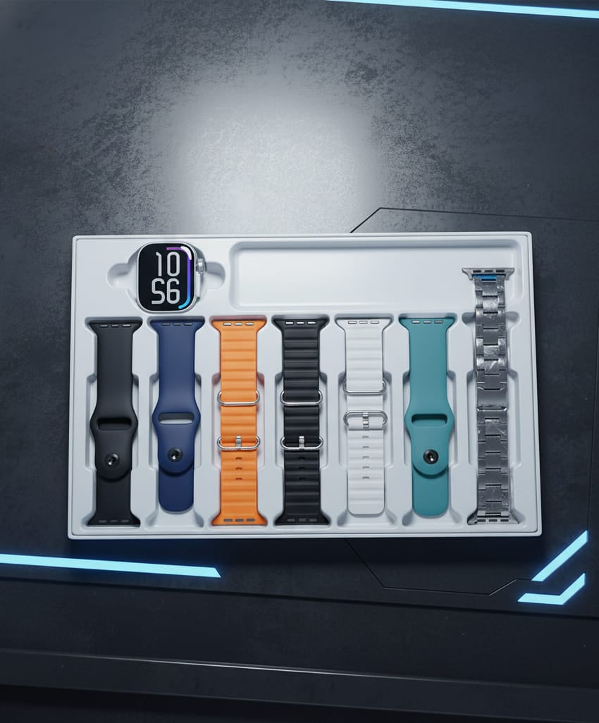 Ultra 3 smartwatch 7 in 1 Touch Screen 2.1 inches