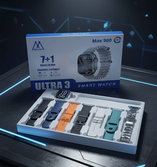 Ultra 3 smartwatch 7 in 1 Touch Screen 2.1 inches
