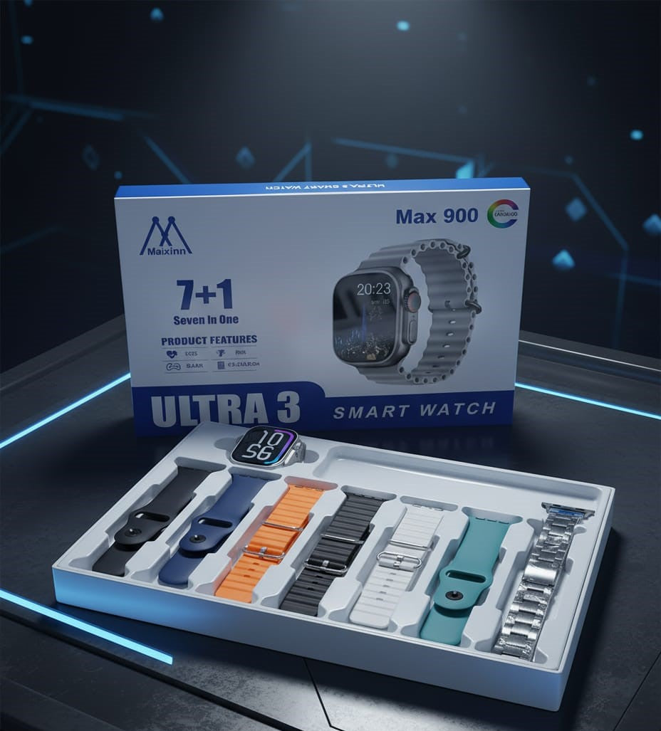 Ultra 3 smartwatch 7 in 1 Touch Screen 2.1 inches