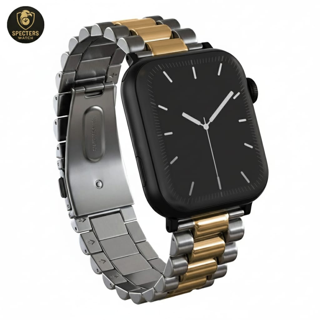 Apple Smartwatch Series 10 with Rolex Strap double tone for Men And Women